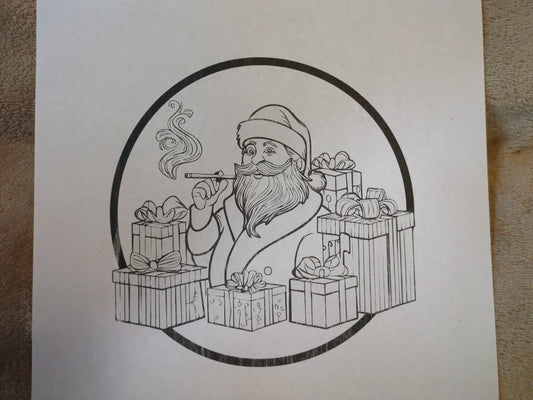 420Santa.org coloring book